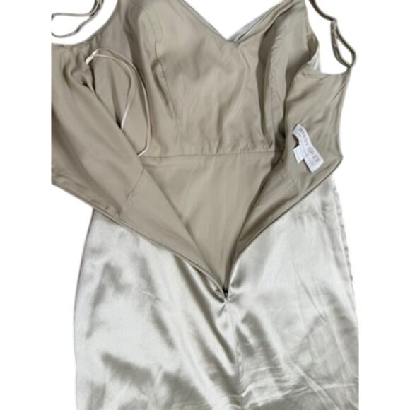 "BIRDY GREY" Champagne Color Formal Bridesmaid Dress SZ S PLZ READ!! FINAL SALE - Picture 14 of 16